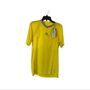 adidas Referee Men Jersey Bright Yellow Size Small new